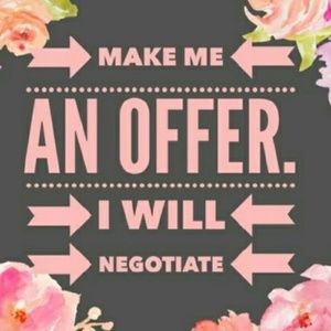 Make me an offer!!!🛒🛍💕